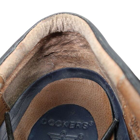 Dockers Shoes Mens 12 Oxford Derby Black Leather Gordon Classic Formal Cap Toe main image 11